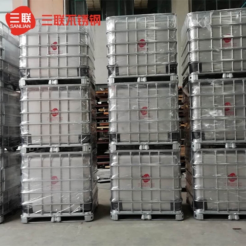 對(duì)于不銹鋼噸桶的研究和制造三聯(lián)一直處于上游狀態(tài) 對(duì)于不銹鋼噸桶的研究和制造三聯(lián)一直處于上游狀態(tài)